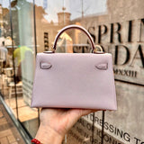 Sculpted bag shown from front angle