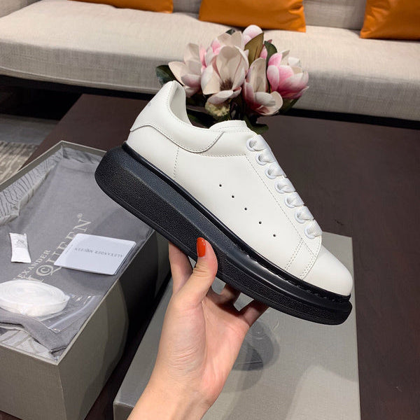 Alexander McQueen Casual sneakers in classic monochrome everyday casual design front view