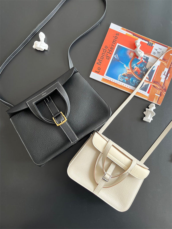  sleek satchel styled with outfit