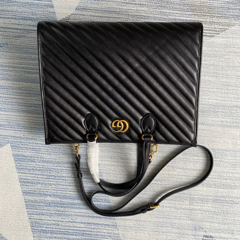 Top view of structured chic women's handbag – women's luxury accessory