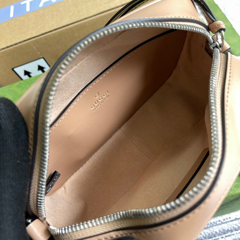 Close-up detail of classic modern women's handbag – women's statement bag