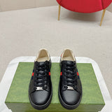 Gucci all-black luxury sneakers view 10 low-top design