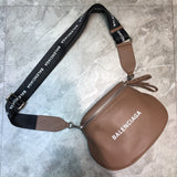 Polished Vegan Leather Handbag - Smooth Faux-Leather Exterior | Women's Premium Handbag #745 - front view (image 1) of designer-inspired handbag