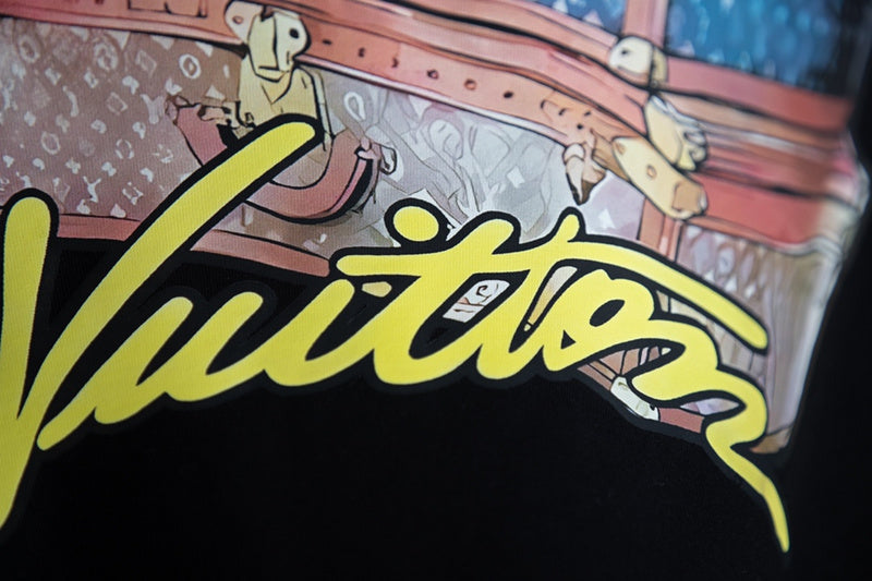 Front view of Louis Vuitton cotton t-shirt with relaxed-fit cut