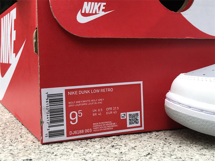 Nike two-tone luxury sneakers view 7 signature lace-up style