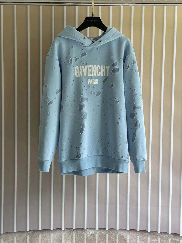 Front view of Givenchy luxury clothing with logo-detail design