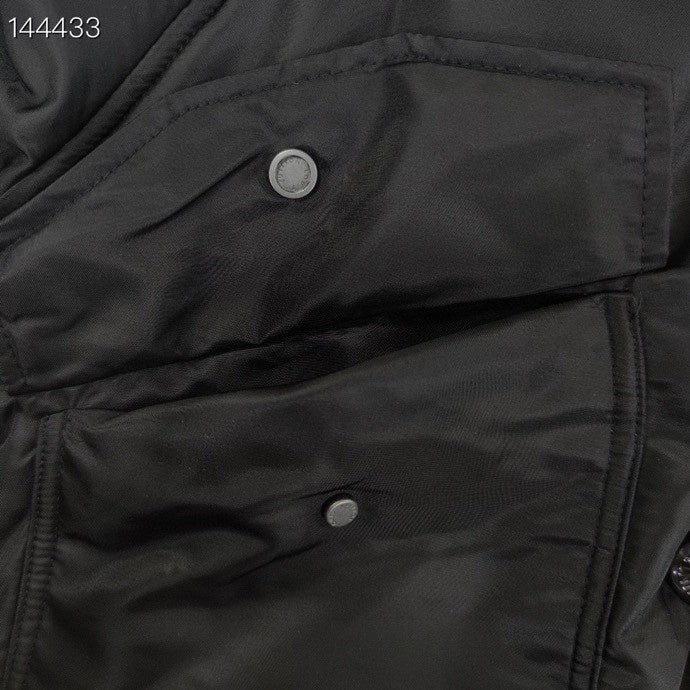 Side profile of Louis Vuitton luxury clothing with everyday silhouette