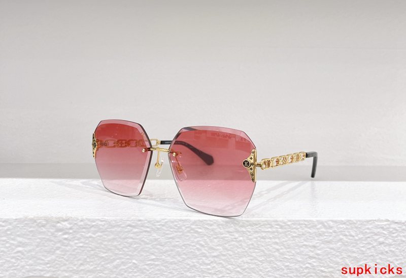 Lifestyle view of Louis Vuitton unisex sunglasses