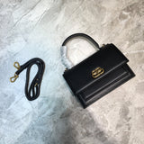 Statement Vegan Leather Handbag - Sleek Minimalist Lines | Women's Everyday Carry Handbag #854 - side angle view (image 2) of designer-inspired handbag