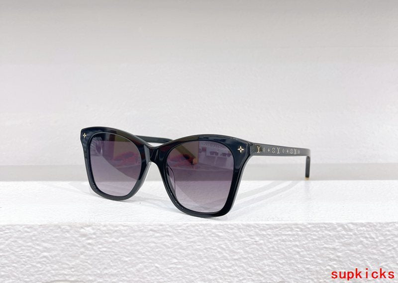 Angled view of Louis Vuitton unisex sunglasses