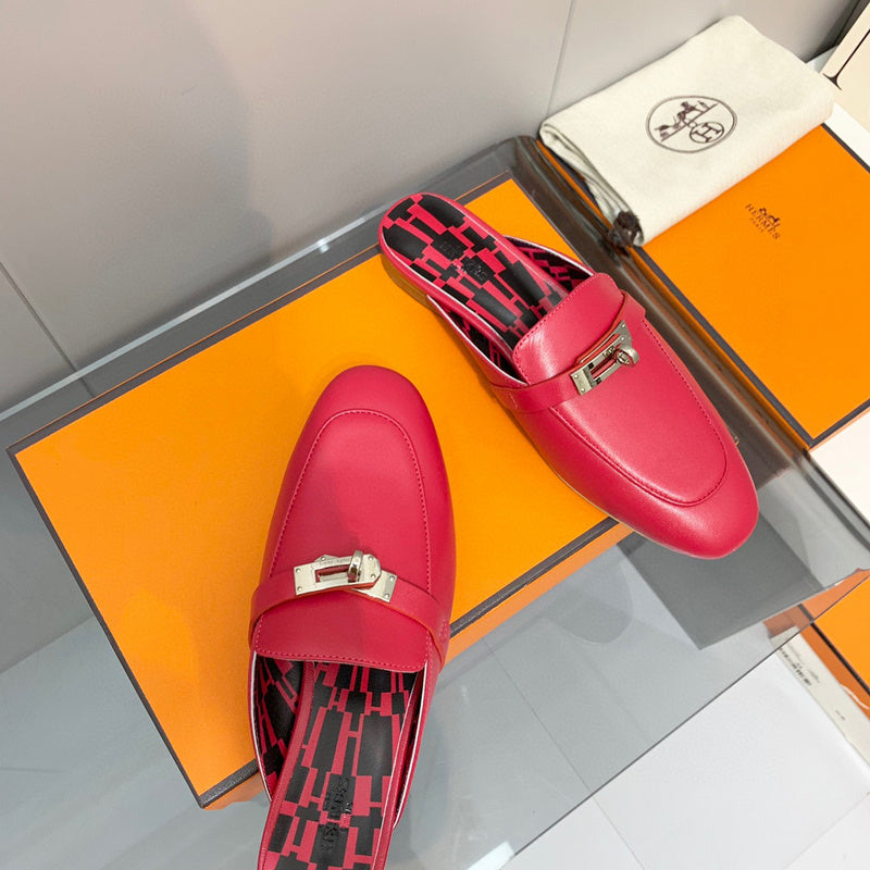 Hermes sandals Style 184 - angled studio shot