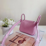 Considered bag shown from front angle
