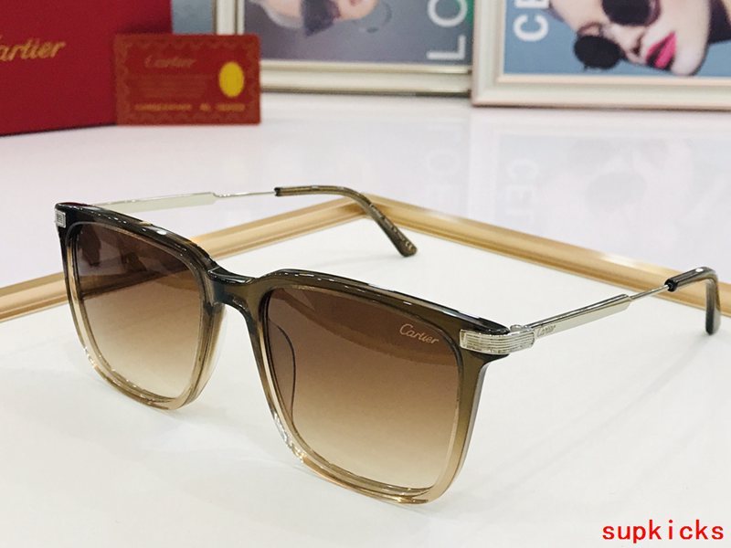 Lifestyle view of Cartier unisex sunglasses
