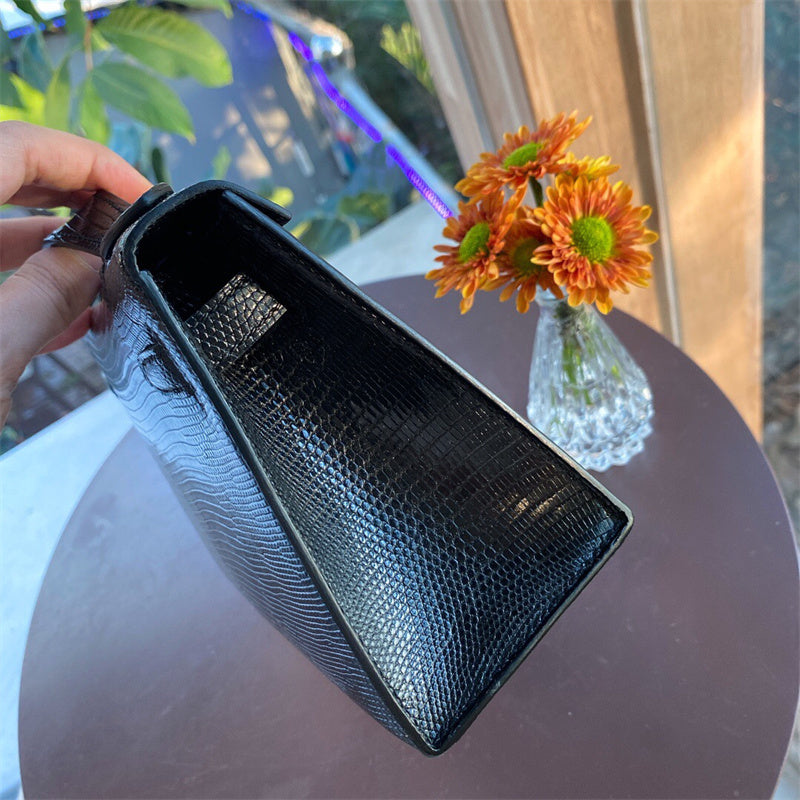  Sleek carryall bag carried on shoulder 10
