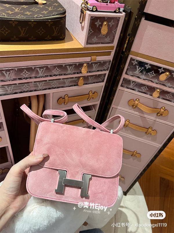 Close-up detail of structured bag design