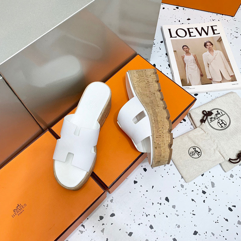 Hermes sandals Style 155 - styled lifestyle view