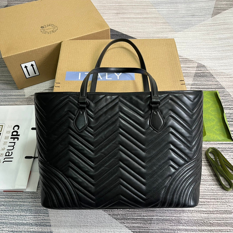 Front view of refined chic women's handbag – women's statement bag