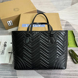 Front view of refined chic women's handbag – women's statement bag