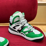 Gucci bold contrast luxury sneakers view 8 streetwear statement look