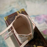 Interior view of premium polished women's handbag – women's designer-style accessory