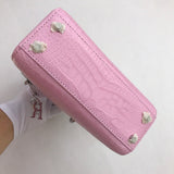 Close-up detail of signature sleek women's handbag – women's designer-style accessory