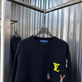 Side profile of Louis Vuitton luxury clothing with streetwear-inspired cut