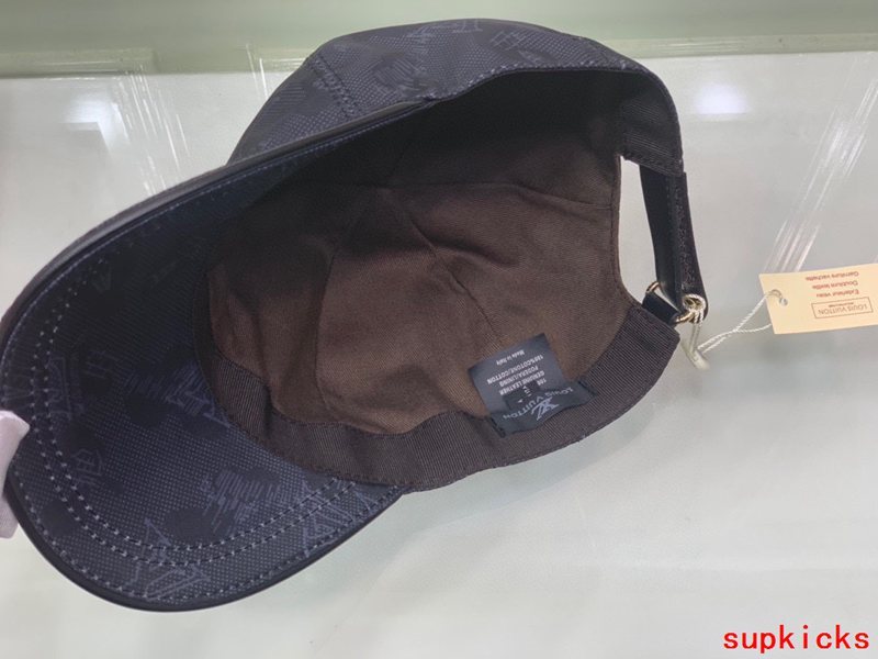 Side view of Louis Vuitton unisex cap