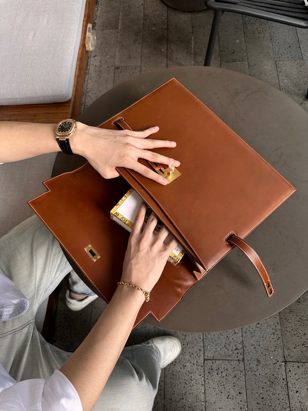 Contemporary handbag styled for everyday wear
