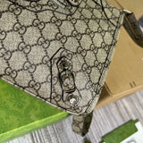 Side profile of refined classic women's handbag – women's luxury handbag