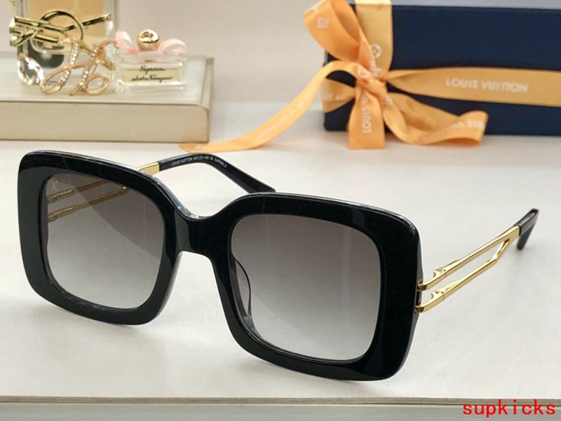 Front view of Louis Vuitton unisex sunglasses