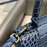 Refined Faux Leather Handbag - Modern Structured Build | Women's Statement Accessory #676 - styled full view (image 7) of designer-inspired handbag