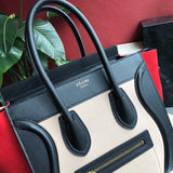 Styled lifestyle shot of modern structured women's handbag – women's luxury accessory