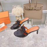 Hermes shoes Style 368 - front view, elevated everyday design (alternate angle)