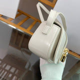 Back view of sleek statement women's handbag – women's luxury handbag