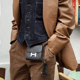 Interior view of structured premium bag