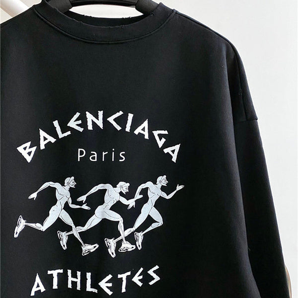 Close-up detail view of Balenciaga luxury piece style No.455