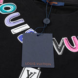Full styled look of Louis Vuitton cotton t-shirt with contemporary cut