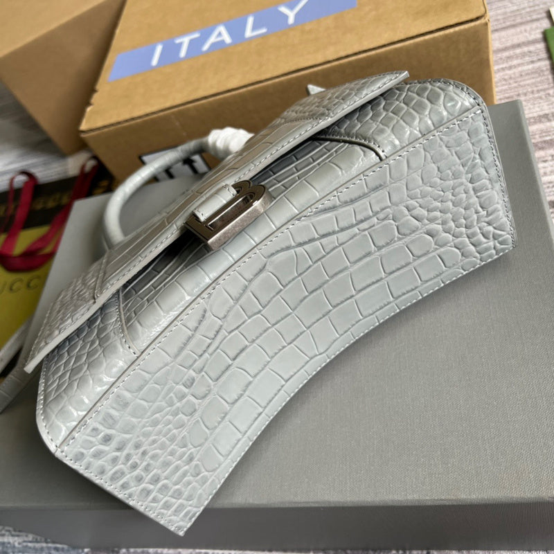 Bold Vegan Leather Handbag - Understated Luxury Look | Women's Premium Handbag #295 - styled full view (image 7) of designer-inspired handbag