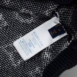 Close-up detail shot of Louis Vuitton luxury clothing with contemporary cut