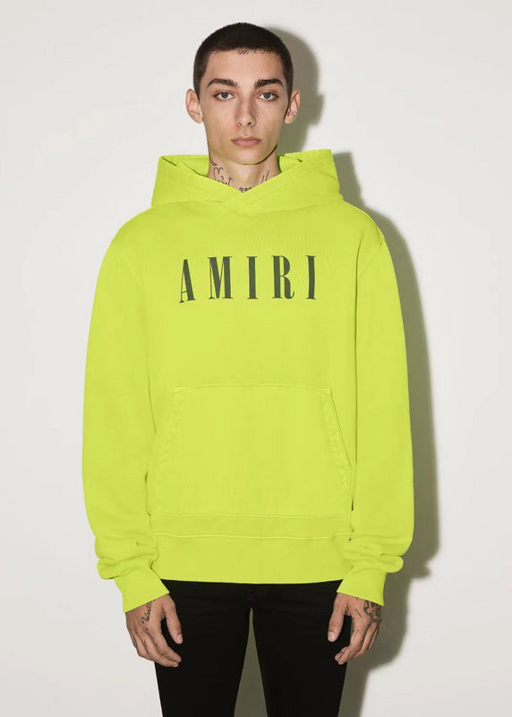 Amiri luxury hoodie detail shot