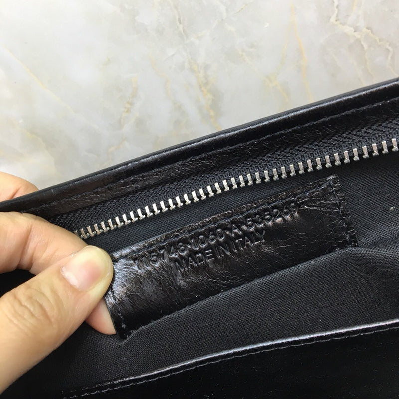 Contemporary Vegan Leather Handbag - Statement Silhouette | Women's Statement Accessory #190 - texture close-up (image 9) of designer-inspired handbag