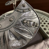 Interior view of refined sleek women's handbag – women's statement bag