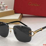 Angled view of Cartier unisex sunglasses