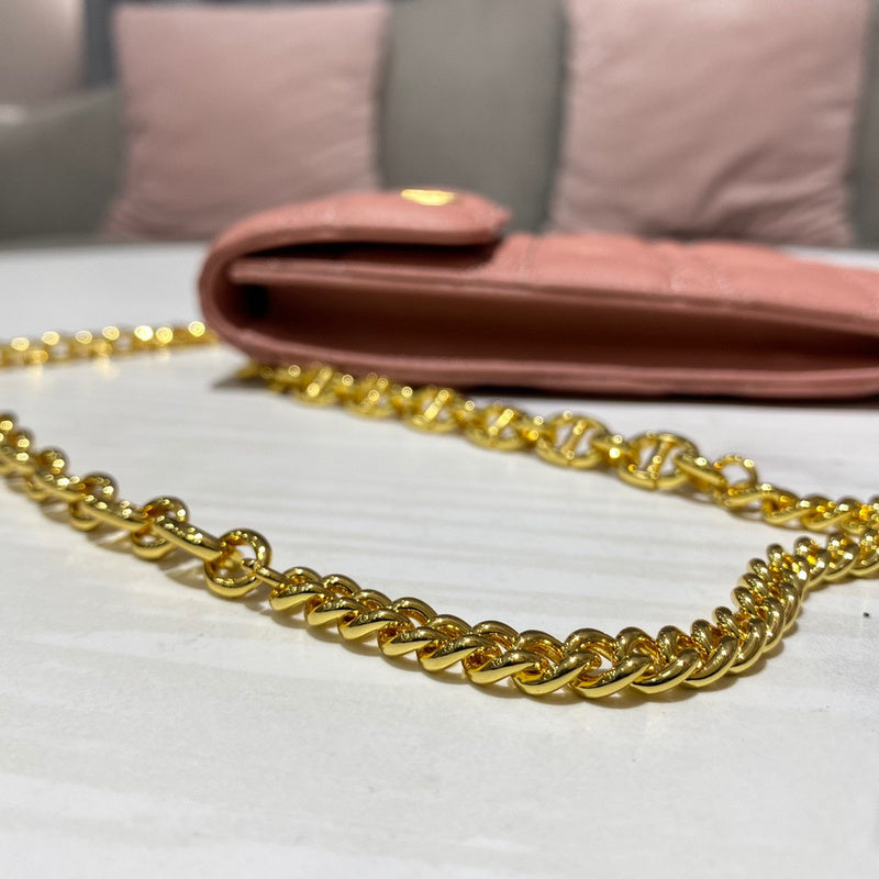 Top view of chic refined women's handbag – women's luxury accessory
