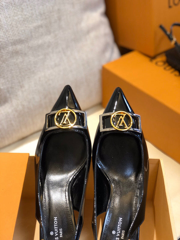 Louis Vuitton luxury shoes close-up — premium authentic designer style