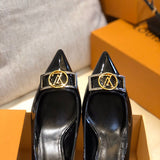 Louis Vuitton luxury shoes close-up — premium authentic designer style