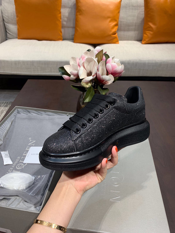 Alexander McQueen stone beige luxury sneakers view 9 premium leather build