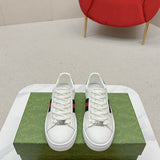Gucci neutral cream luxury sneakers view 10 streetwear statement look
