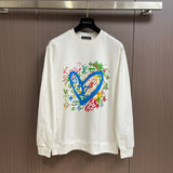 Back view of Louis Vuitton luxury clothing with relaxed-fit cut