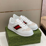Gucci classic monochrome luxury sneakers view 8 heritage-inspired look